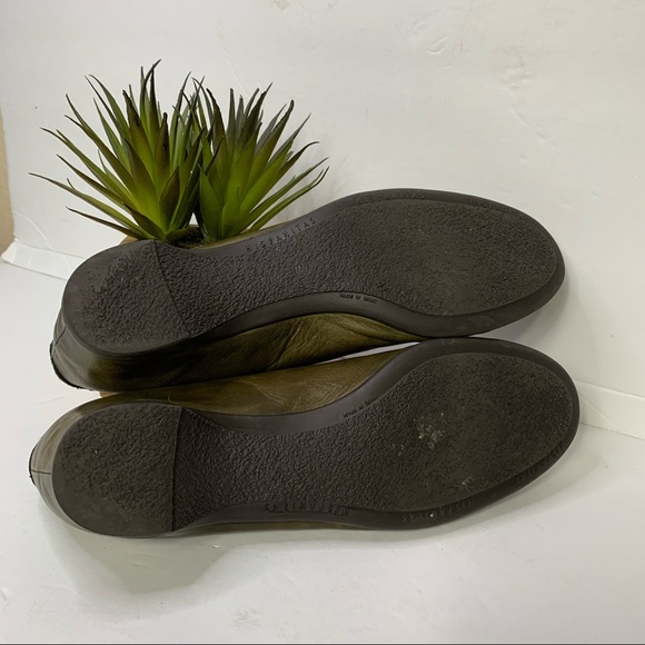 Hispanitas Women’s Green Slip on Leather Loafers size 41 - Picture 5 of 5